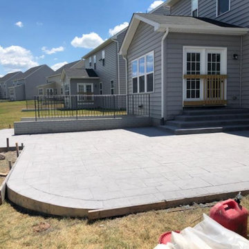 Stamped concrete patio 0040