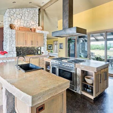 concrete kitchen