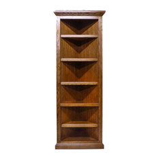 Traditional Bookcases Houzz Forest Designs Furniture Traditional Oak Corner Bookcase Bookcases