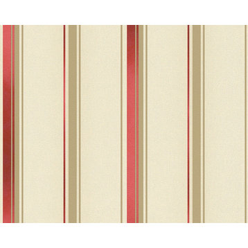 Modern Non-Woven Stripes Wallpaper - DW151937051 Felicia Wallpaper, Roll