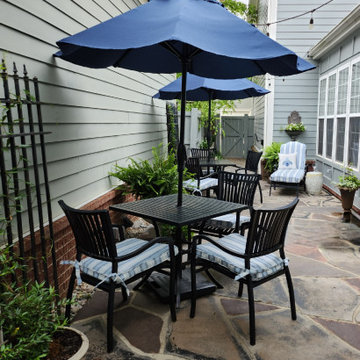 Charming Westhaven Courtyard, Entry & Guest Bath Makeover