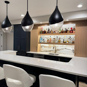Custom Home Bar Design – Modern, Inviting, and Perfect for Entertaining