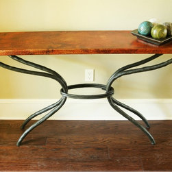 Woodland Console Table by Mathews & Co. - Side Tables And End Tables