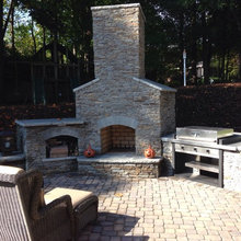 Outdoor Fireplace