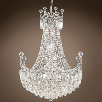 JM Royal Throne Design 18 Light 24" Chandelier