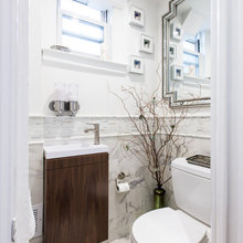 powder room/laundry bath