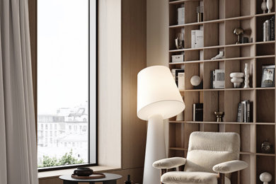 Home office - modern home office idea in Other