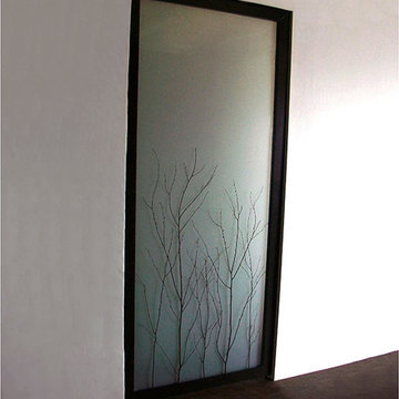 Birch Branch Thatch - Pocket Doors