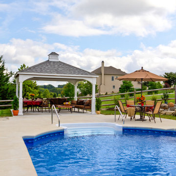 Vinyl Pavilions, Gazebo's and Pergola's