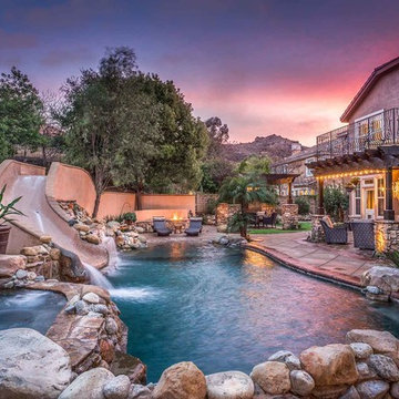 Rustic-Mediterranean Oasis