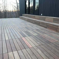 Floating IPE deck - Deck Tiles And Planks