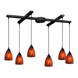 Elk Lighting - Elk Lighting 406-6ES Pendant Classico - Pendant Lighting