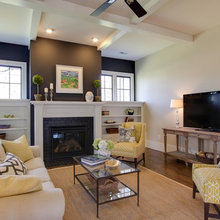 family room lay out