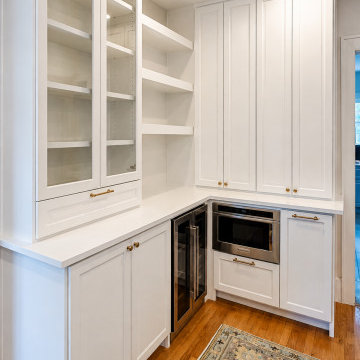 Dallas TX - Master Bathroom Renovation & Custom Built-Ins Installation