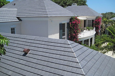 Inspiration for a timeless exterior home remodel in Miami