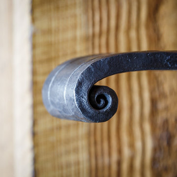 Forged Hand Rail - Hilltop Retreat - Collingwood, ONT