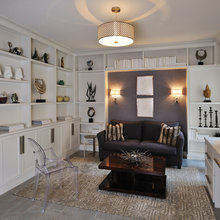 family room built ins