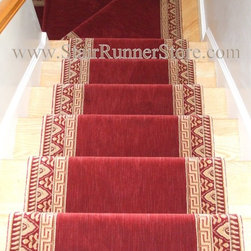 Pie Steps Stair Runner Installations - Hall And Stair Runners
