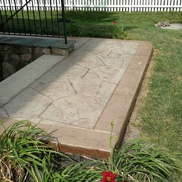 C-Stamped Concrete Patio