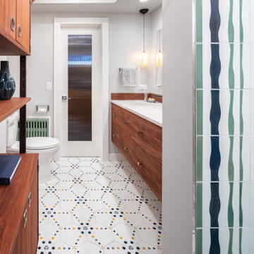 Bright & Zingy Basement Bath Refresh