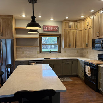 A Warm, Modern Two-Tone Transformation