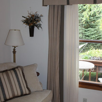 Draperies and Box Pleat Valance