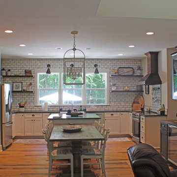 Fresh Farmhouse Kitchen Design in Joelton