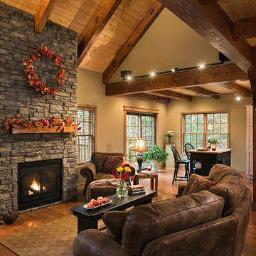 Timber SIP Home in the NC Mountains