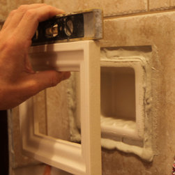 Recessed Bathroom Tile Niches - Shower Caddies