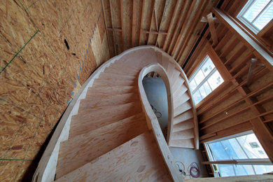 Pillar homes floating stairs
