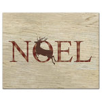 DDCG - "Noel" Reindeer Canvas Wall Art, 14"x11" - Spread holiday cheer this Christmas season by transforming your home into a festive wonderland with spirited designs. This "Noel" Reindeer 14x11 Canvas Wall Art makes decorating for the holidays and cultivating your Christmas style easy. With durable construction and finished backing, our Christmas wall art creates the best Christmas decorations because each piece is printed individually on professional grade tightly woven canvas and built ready to hang. The result is a very merry home your holiday guests will love.