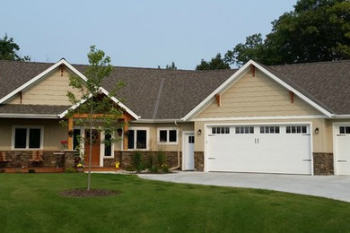 Arts and crafts exterior home photo in Minneapolis