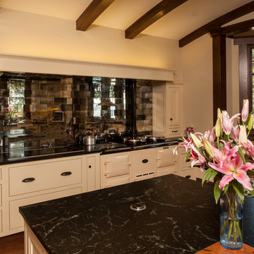 Aqua Grantique Suede Kitchen