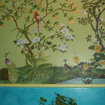 Chinoiserie mural