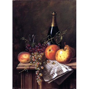William Michael Harnett Still Life With Fruit Wall Decal