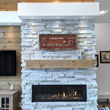 (Custom Home) The New Lake House with Old Sentimental Materials
