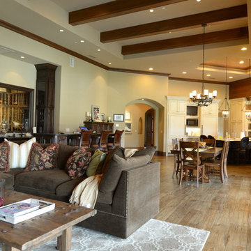 Hand Distressed Hickory Floors - Pleasanton, CA