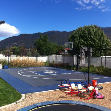Darren H's Pro Dunk Diamond Basketball System on a 50x37 in South Weber, UT