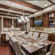 Banquet Couch In Kitchen