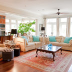 Period Colonial Home - Living Room - Philadelphia - by Dewson ...