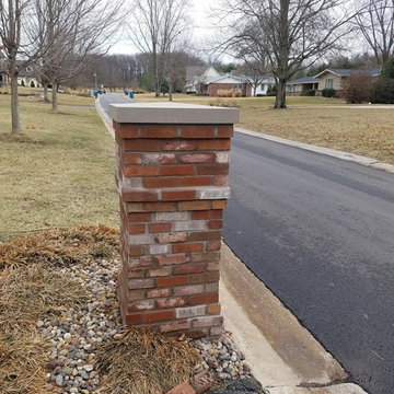 Brick Mailbox in Creve Coeur, Mo