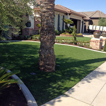 Global Syn-Turf artificial grass installation in San Mateo,