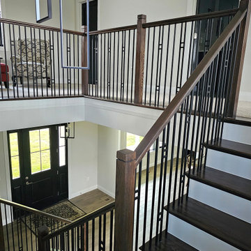 Project #109 | U-Shaped Stairs in Countryside Retreat