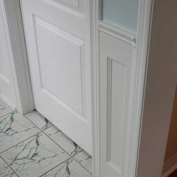 Recessed, Wall Paneled Wainscoting