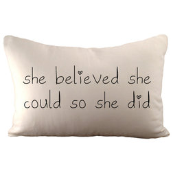 Contemporary Decorative Pillows by Sarah Smile