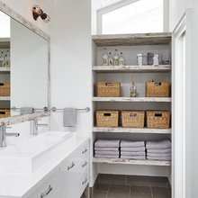 bathroom shelves