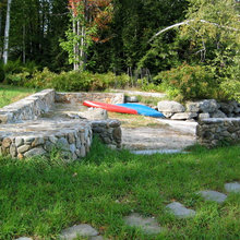 Stone patio