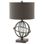 Elk Home - Elk Home 99616 Lichfield - One Light Table Lamp - The Armilliary lamp features a marbled finish overLichfield One Light  Marble Deep Khaki Sh *UL Approved: YES Energy Star Qualified: n/a ADA Certified: n/a  *Number of Lights: Lamp: 1-*Wattage:150w A-15 bulb(s) *Bulb Included:No *Bulb Type:A-15 *Finish Type:Marble