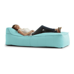 Big Joe Zip It! Chaise Bean Bag - Indoor Chaise Lounge Chairs