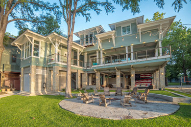 Inspiration for an exterior home remodel in Houston